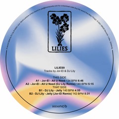LILIES9 - Jor-El / DJ Lily(12"/digi out 2021-09-10)