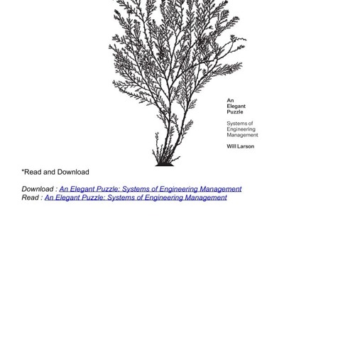 An Elegant Puzzle: Systems of Engineering Management
