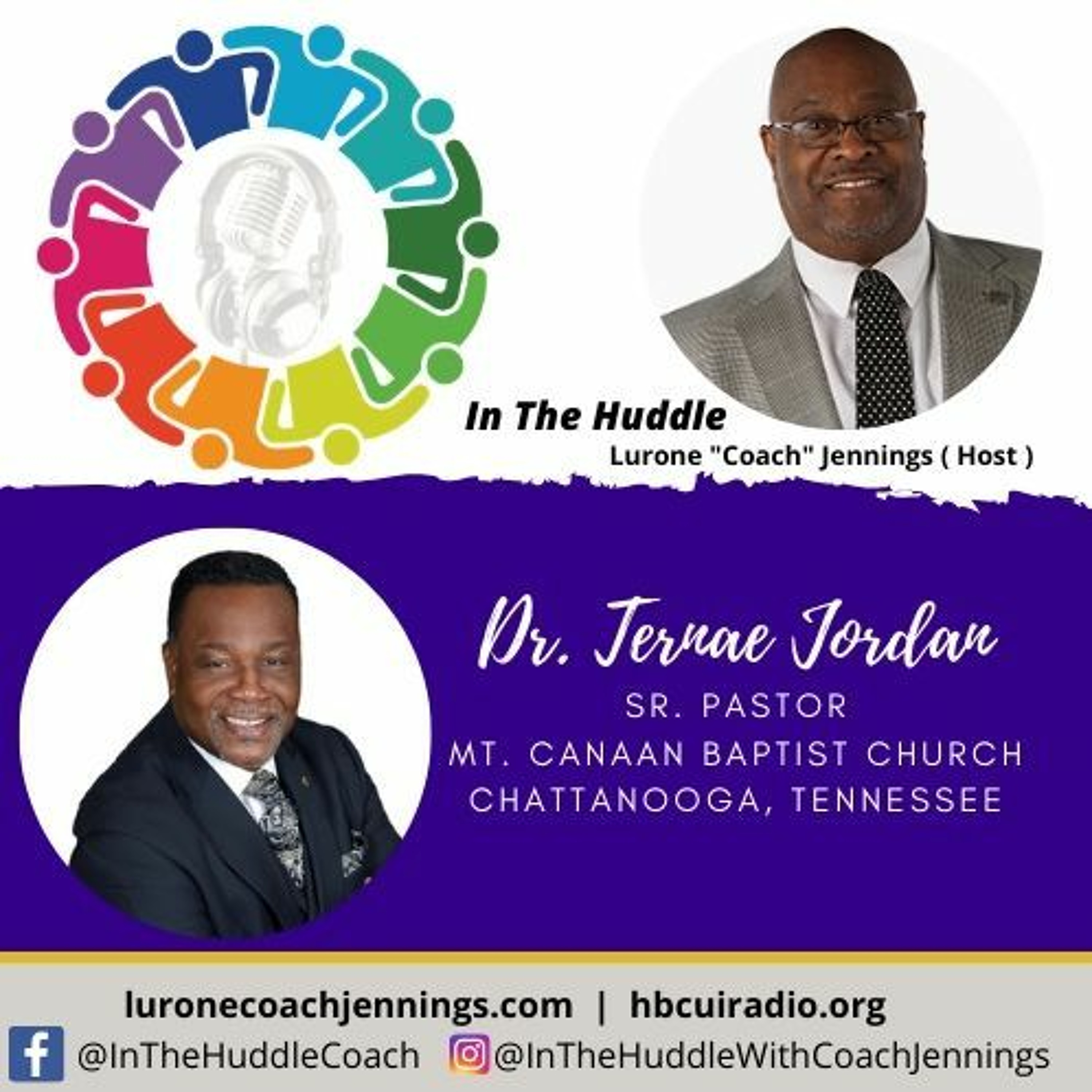 In The Huddle - Dr. Ternae Jordan .mp3 episode artwork