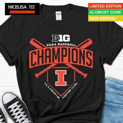 Illinois Fighting Illin Big Baseball Champion 2024 Shirt