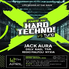 This Is Hard Techno With Jack Aura - Rumba & Co Belgium 12.04.2024