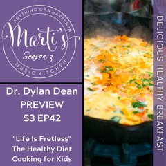 MMK EP42 PREVIEW Dr Dylan Dean Savory Frittata and Pistachio Crepes Live Music Lebanese Food