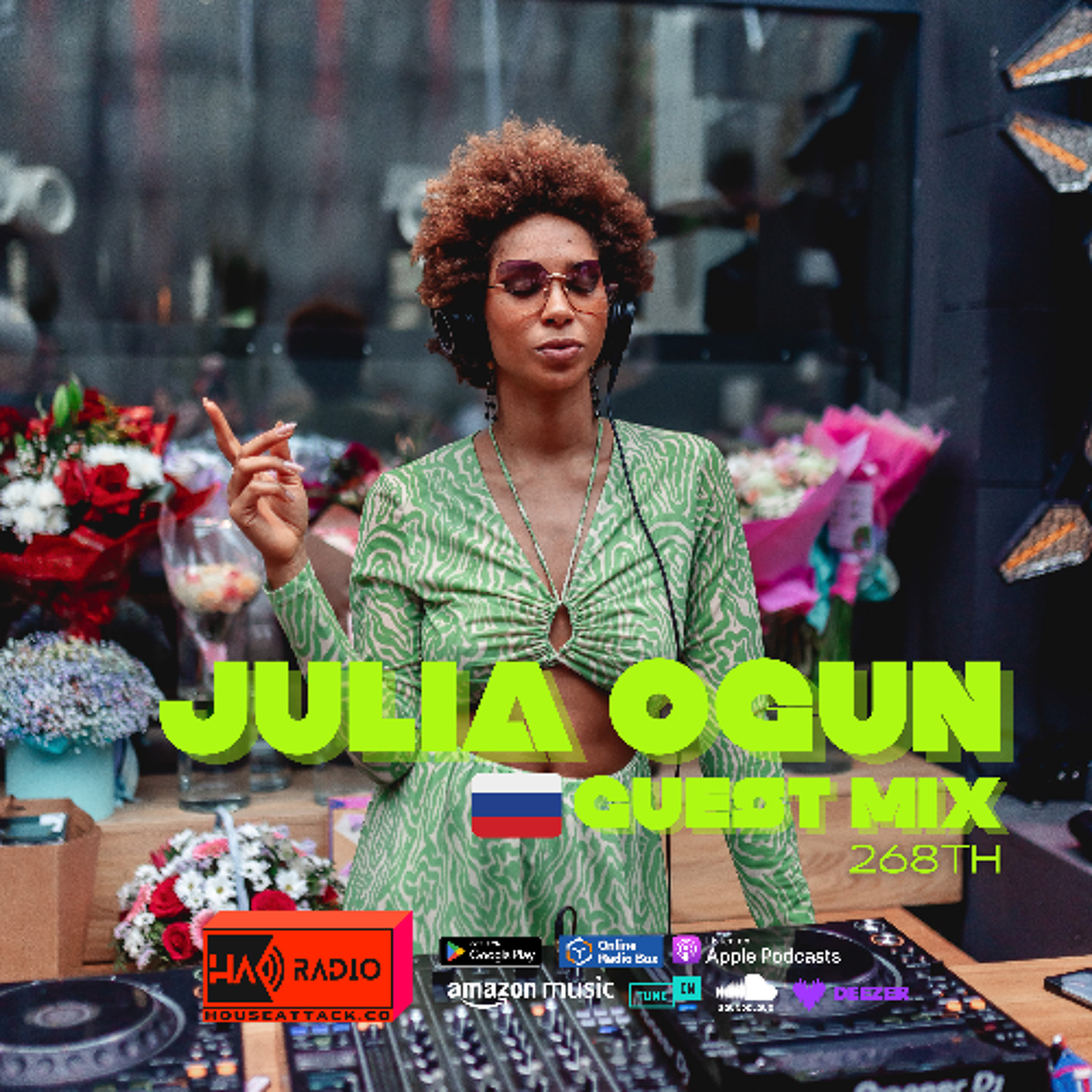 Guest Mix 268th - JULIA OGUN (RUS) episode artwork
