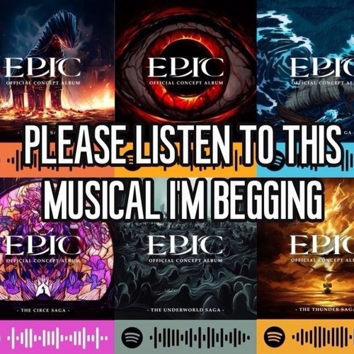Stream 🚦☆𓂺☆🚦 | Listen to Epic the Musical (All Sagas) playlist online ...