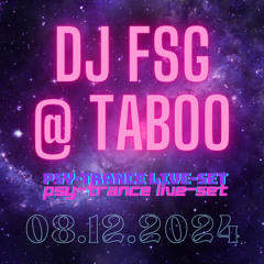 Taboo Psy,Trance Live-Set 08.12.2024