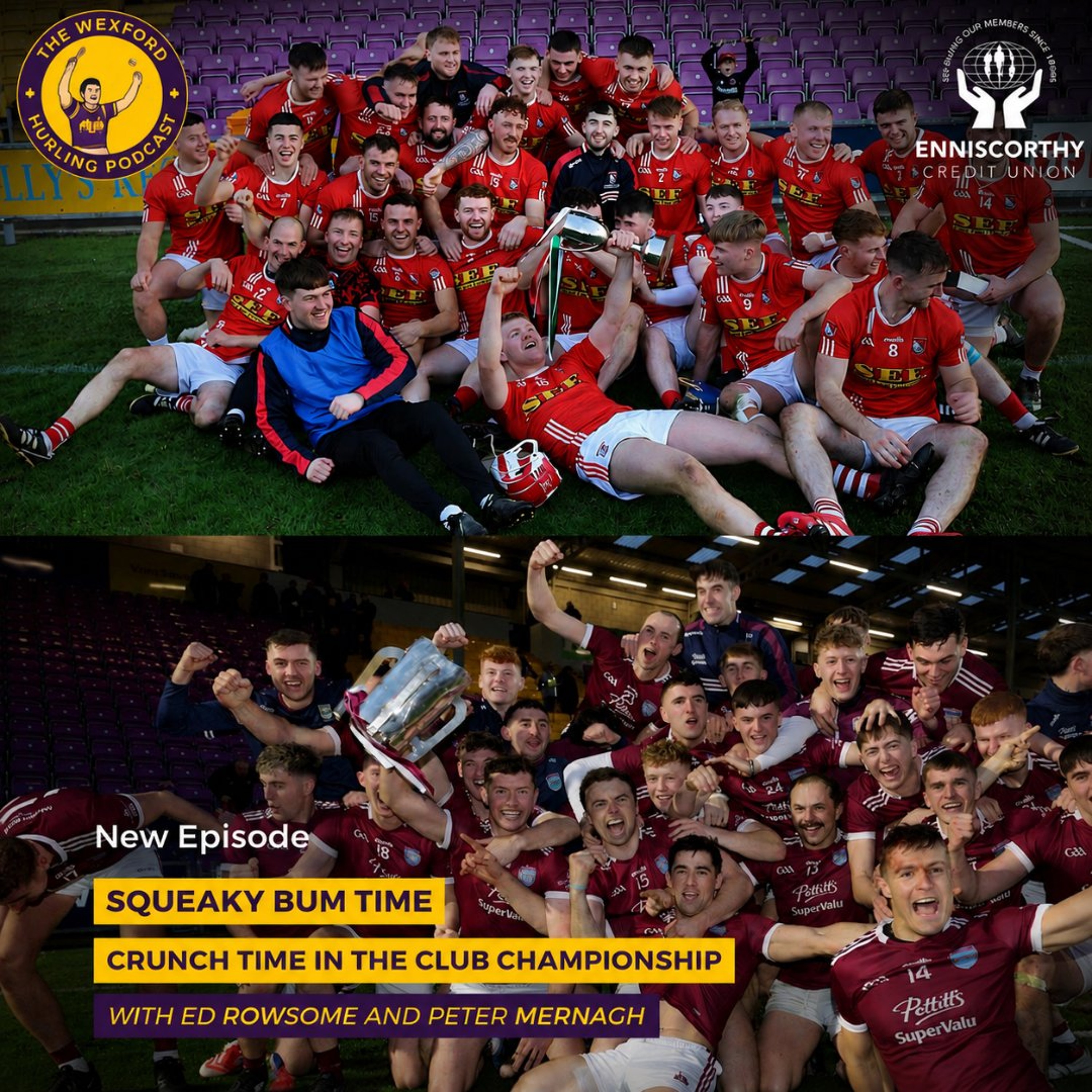 Squeaky Bum Time - Crunch Time in the Club Championship, with Ed Rowsome and Peter Mernagh episode artwork