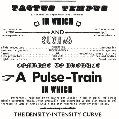 Random Strange Exercise - Day 6 - TACTUS TEMPUS in Quadraphonic sound