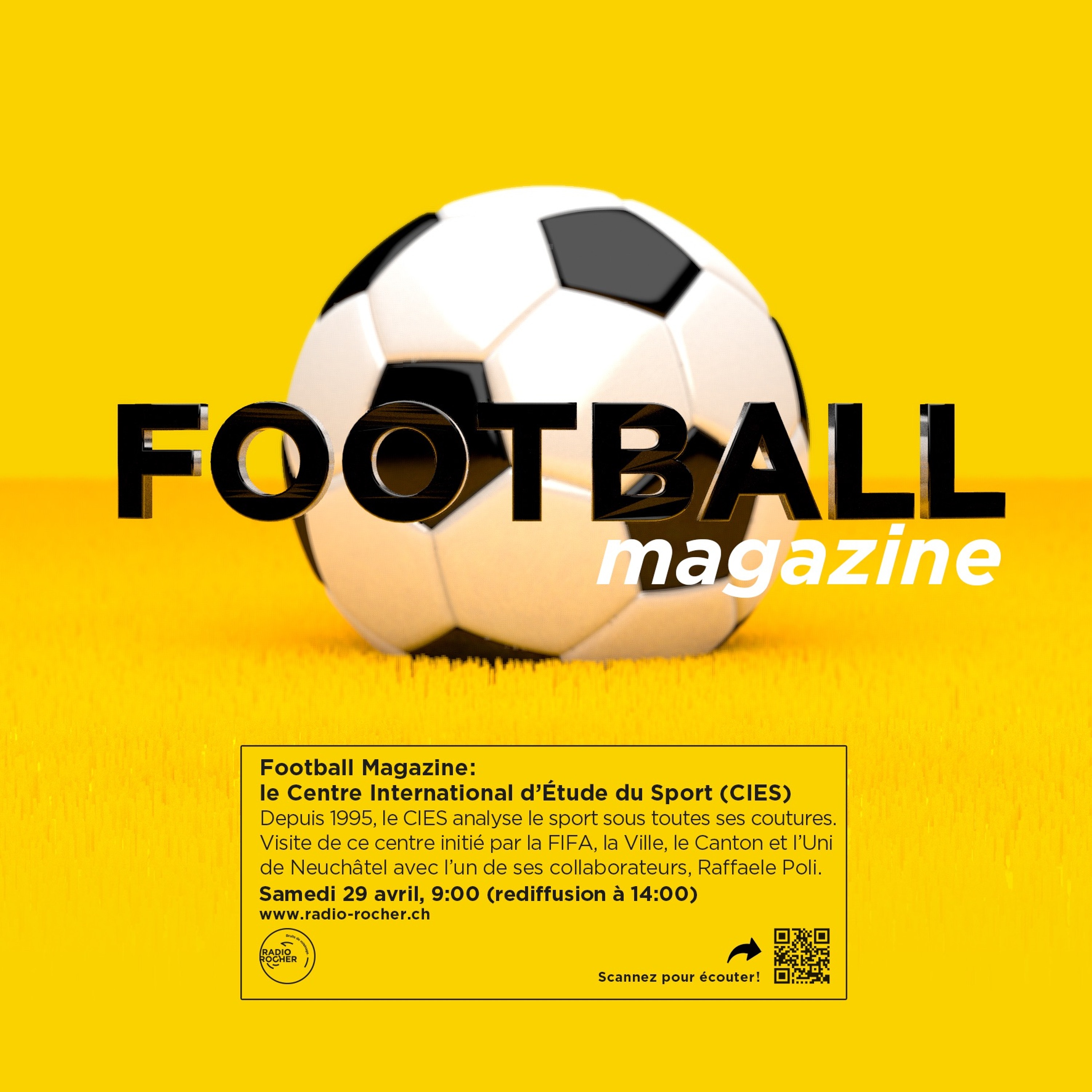 29.04.2023 - Football Magazine, avec Raffaele Poli (CIES) et Jayson Leutwiler (Oldham Athletic) episode artwork