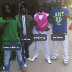 yunglucky x ape4hood feat.alwayshighcity x scallsee w_w - glo baby (prod.yunglucky)