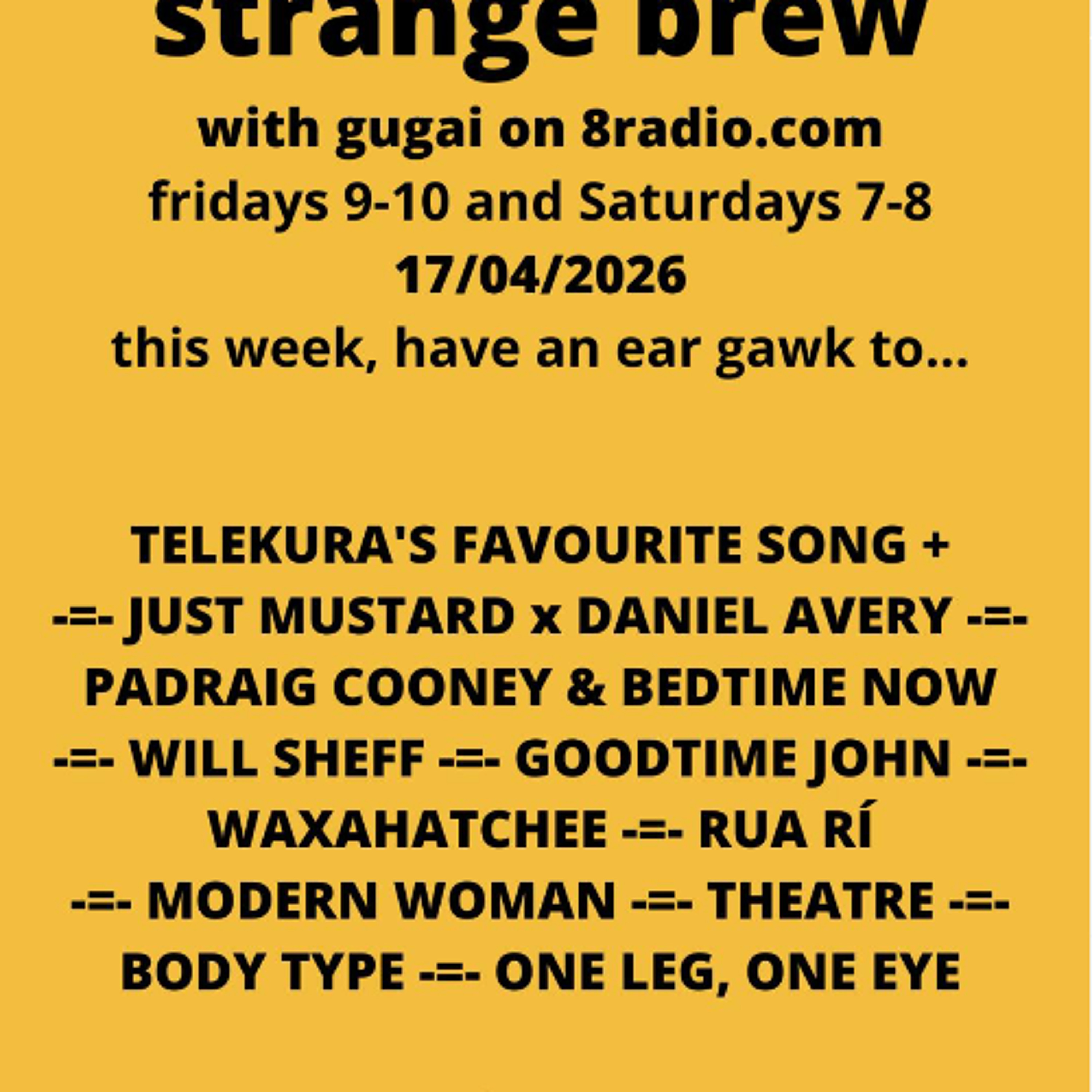 Strange Brew #453 - And What Else? - 17/04/26 episode artwork