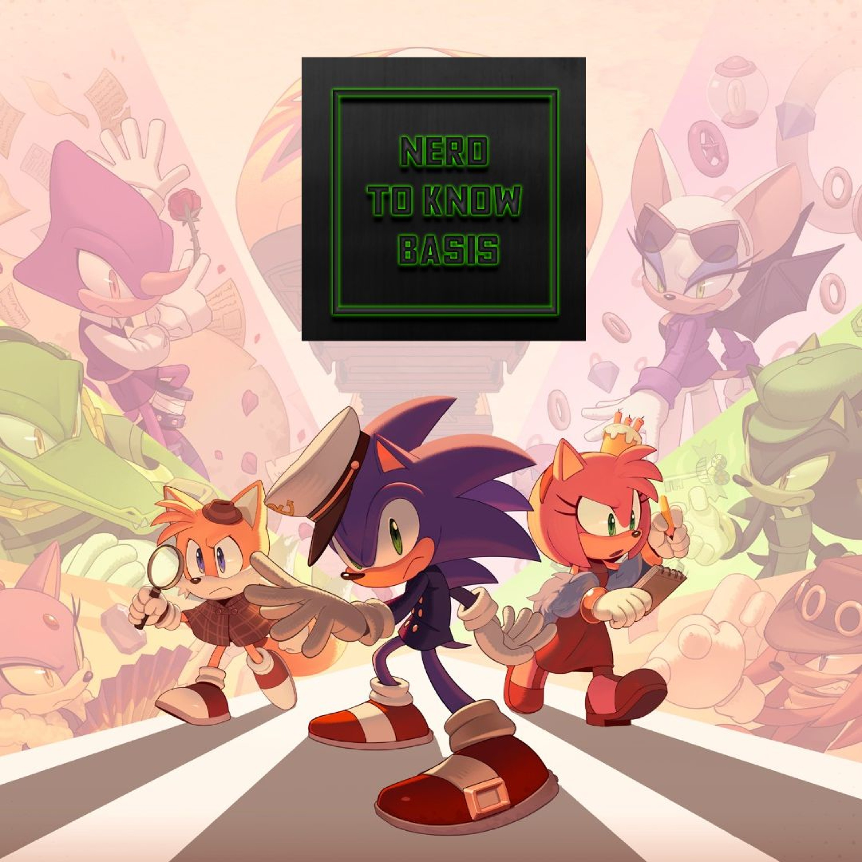 Nerd To Know Basis #186 🤓: The Murder of Sonic & Power Rangers: Once & Always Review episode artwork
