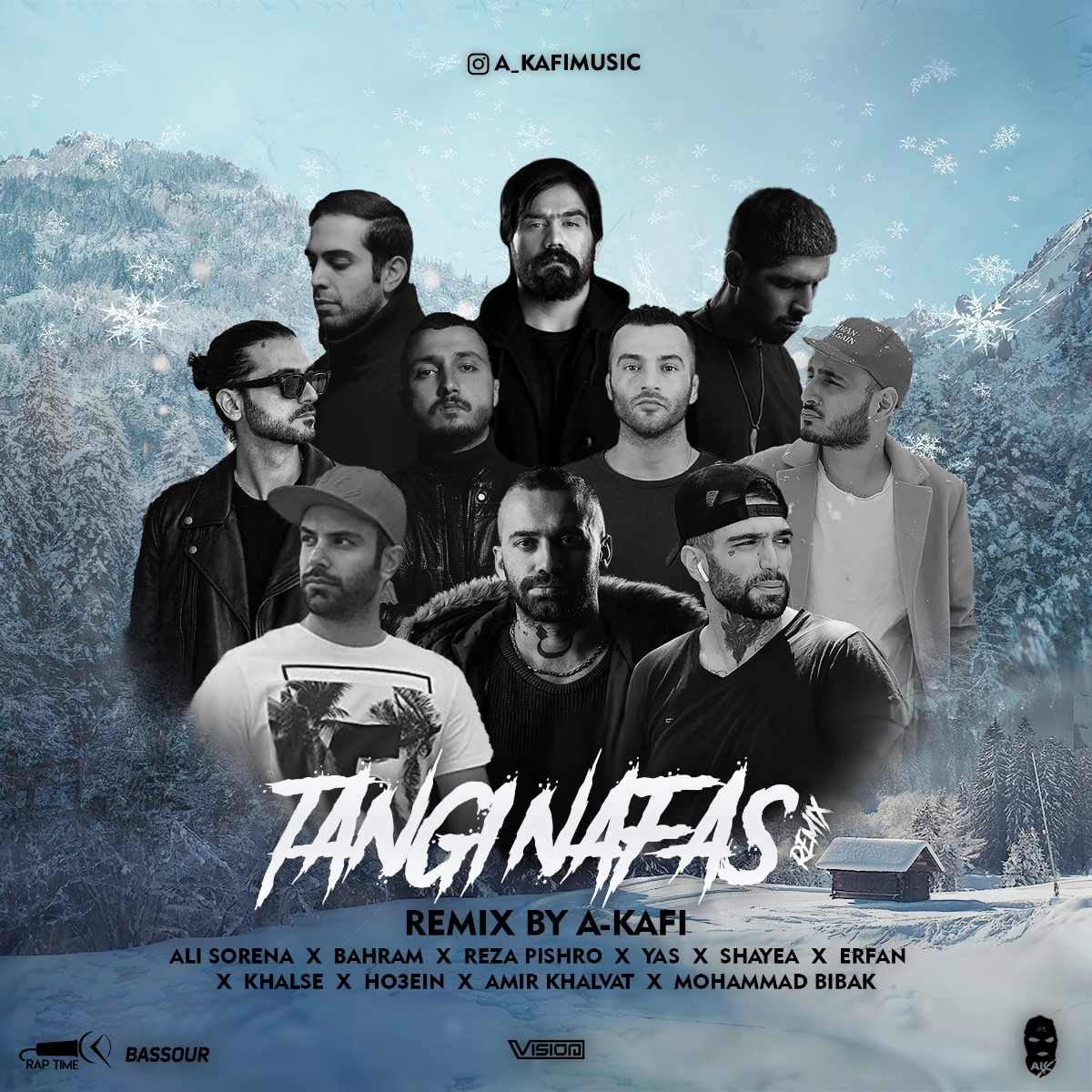 Ho3ein x Yas x Sorena x Shyaea x Pishro x Khalvat x Bahram x Erfan x Khalse x Bibak – Tangi Nafas