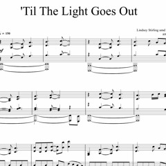 Til The Light Goes Out Piano Solo