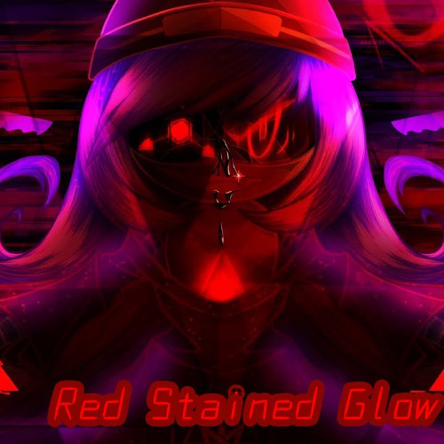 red stained glow