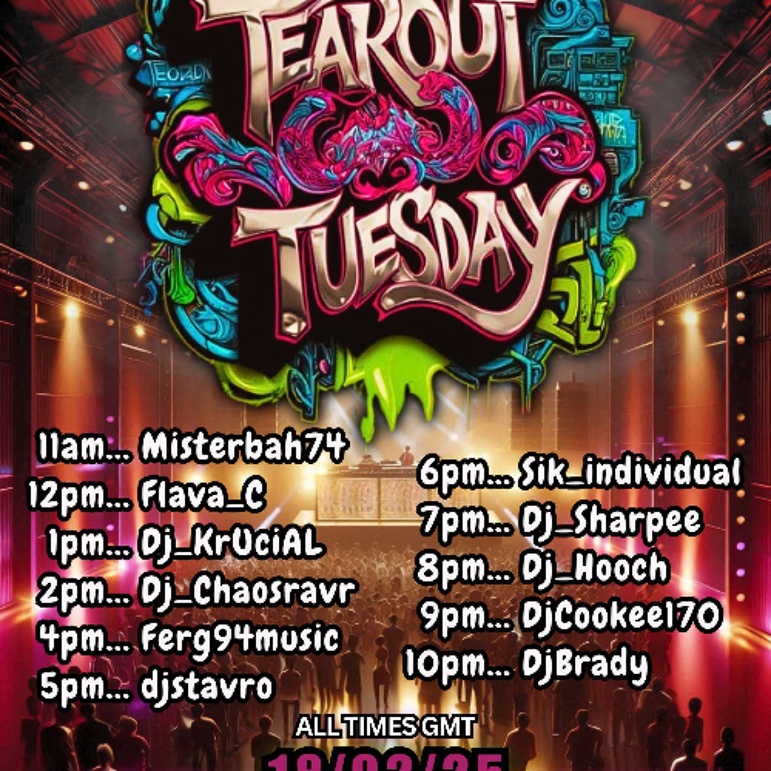 Tearout Tuesdays 18.02.25 - Nostalgic Happy Hardcore Edition episode artwork