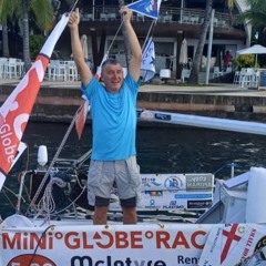 Renaud Stitelmann Mini Globe Race Leg 2 Week 9