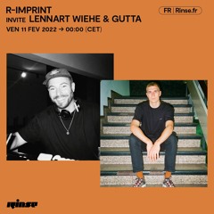 R-Imprint invite Lennart Wiehe & Gutta - 11 Février 2022
