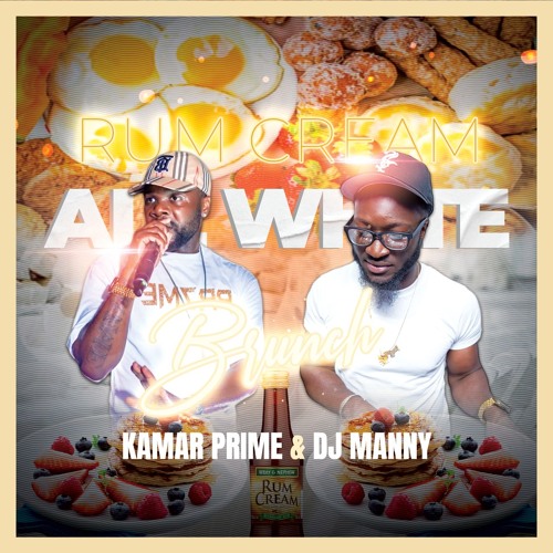 🔥✨RUM CREAM- ALL WHITE 🥞🍤🥂🍾BRUNCH💐 (KAMAR PRIME FR SOUL SUPREME ⚡️ X MANNY)