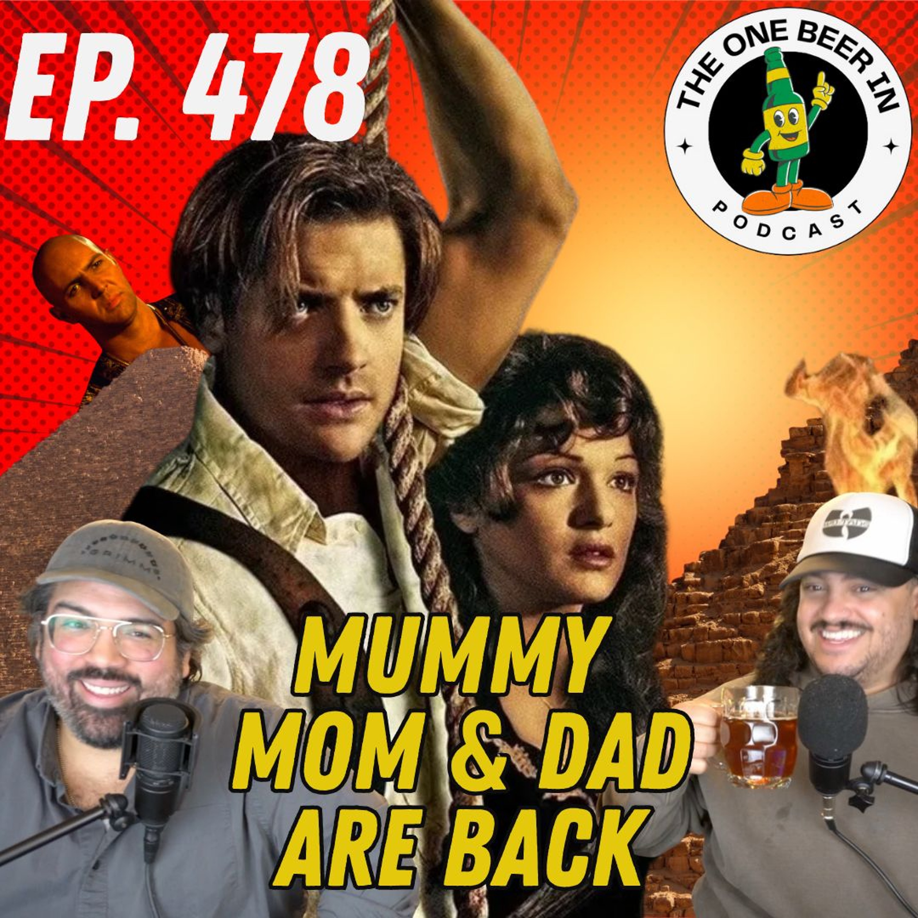 Brendan Fraser & Rachel Weisz Return To The Mummy | Ep. 478 episode artwork