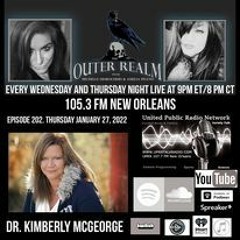 The Outer Realm Welcomes The Return Of Dr. Kimberly McGeorge, January 27th, 2022