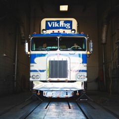 Custom cabover emerges as tribute to a driver's pride, from former Viking hauler