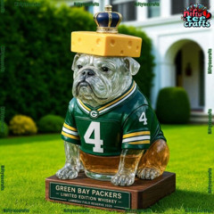 Green Bay Packers Limited Edition Whiskey Bottle