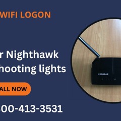 Netgear Nighthawk troubleshooting lights Call +1-800-413-3531