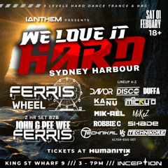 Robbie C live @ iAnthem - We love it hard boat party