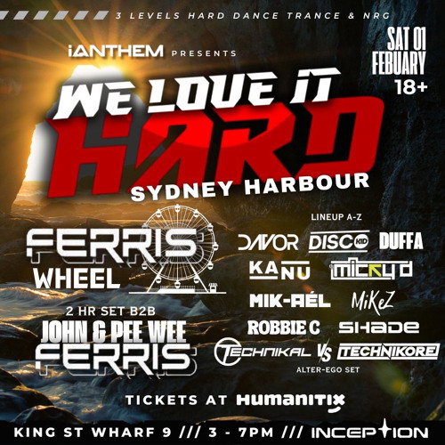 Robbie C live @ iAnthem - We love it hard boat party