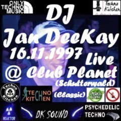 DJ Jan DeeKay - 16.11.1997 Live @ Club Planet (Schutterwald) Afterhour