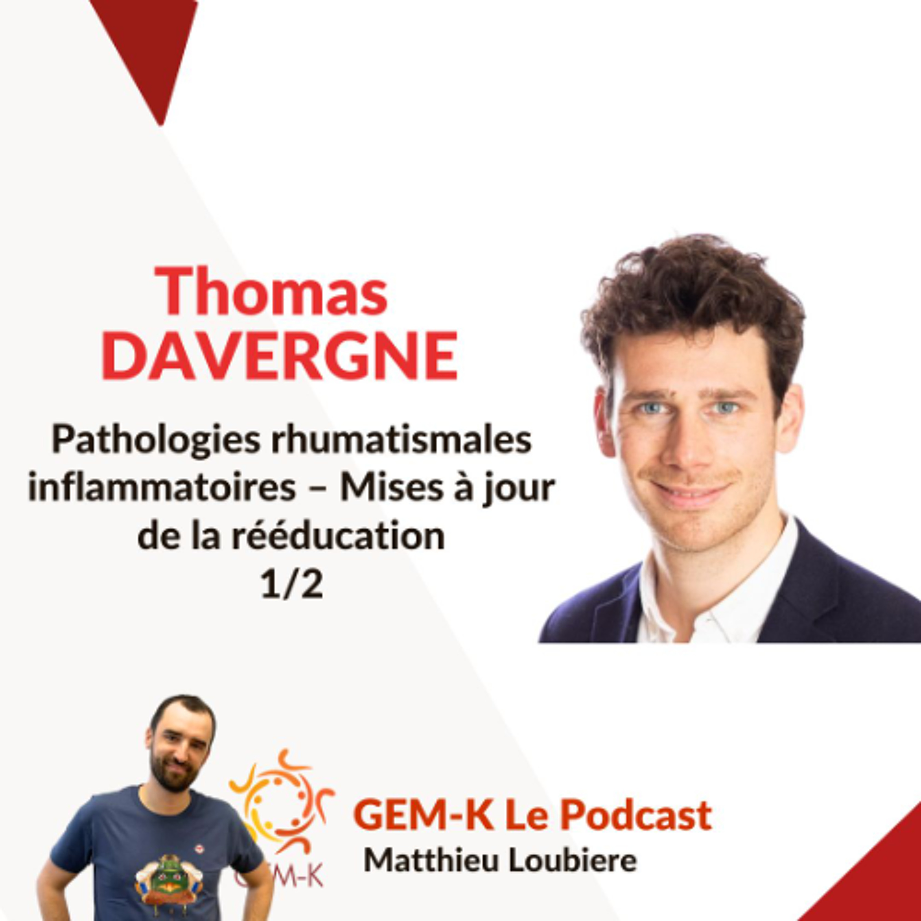 #64.1 - Pathologies rhumatismales inflammatoires - Mises à jour de la rééducation - Thomas Davergne