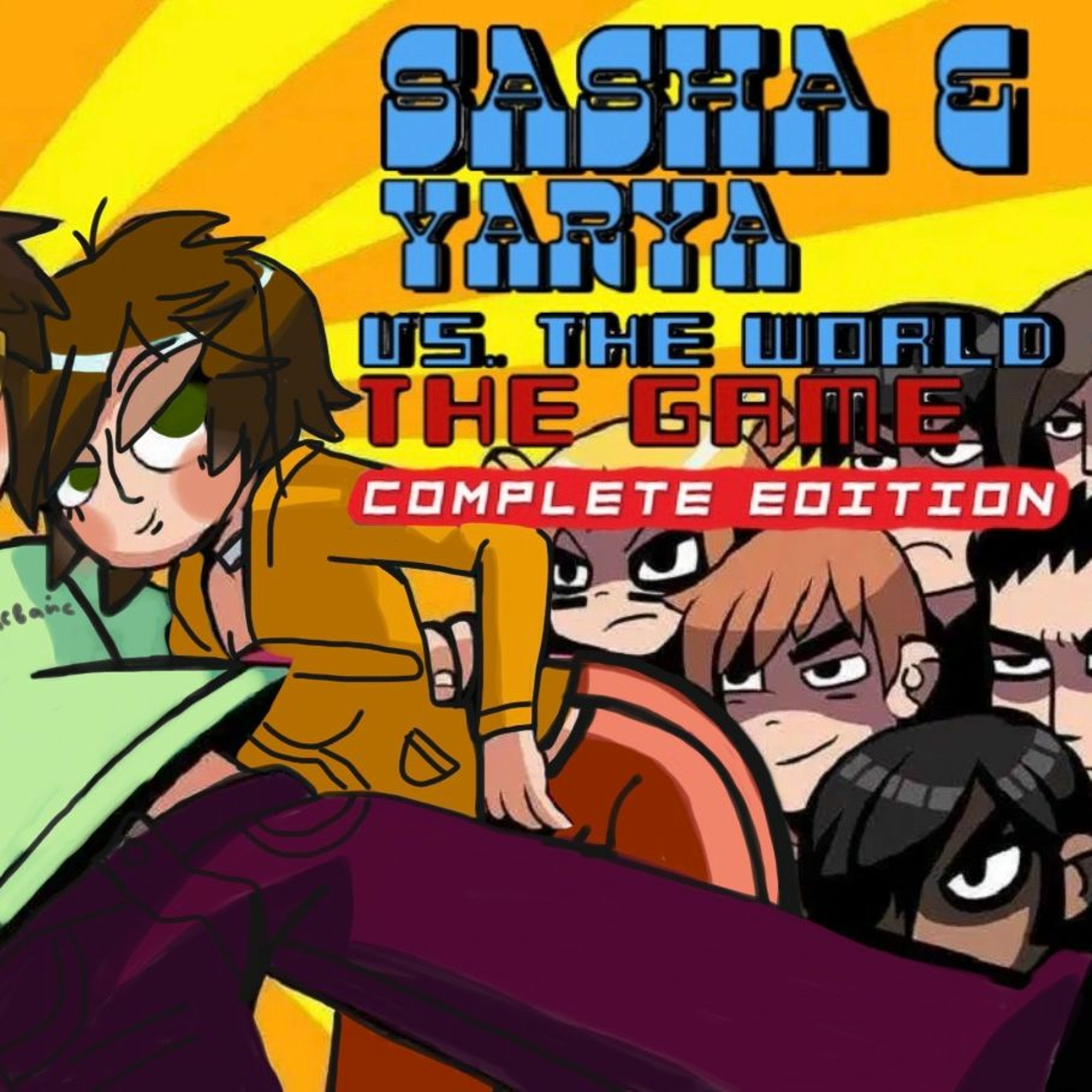 Саша и Варя обсуждают игру Scott Pilgrim vs. the World