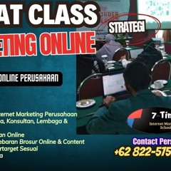 0822-5752-4020 | Pelatihan Strategi Pemasaran