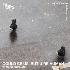 Could be us, but u're human w/ Marc Græbnør @ Radio TNP 11.10.2024