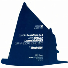 Laurent Garnier (10hr Set) Rex Club - Paris, France - 31-01-98