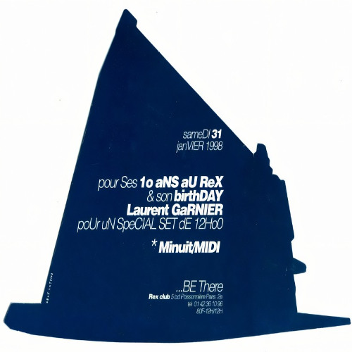 Laurent Garnier (10hr Set) Rex Club - Paris, France - 31-01-98