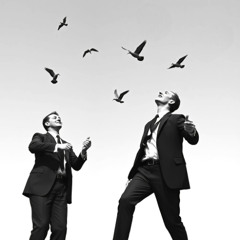Men at play