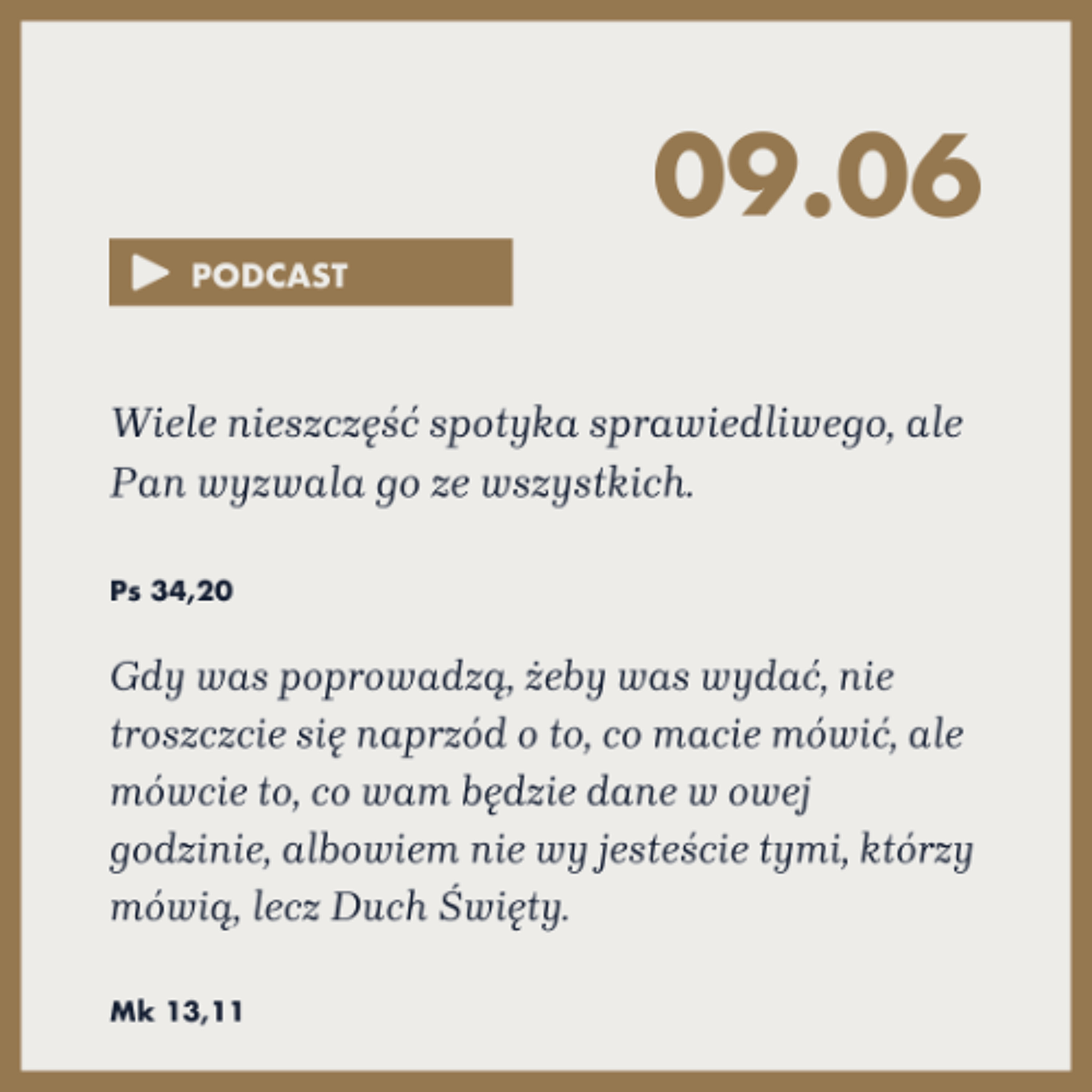 Poranek ze Słowem na 9 czerwca 2025 episode artwork