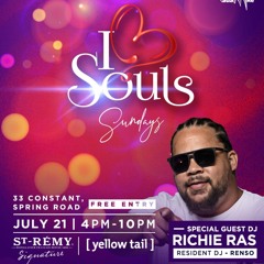LIVE AUDIO - I LOVE SOULS JULY 21, 2024 FT DJ RICHIE RAS