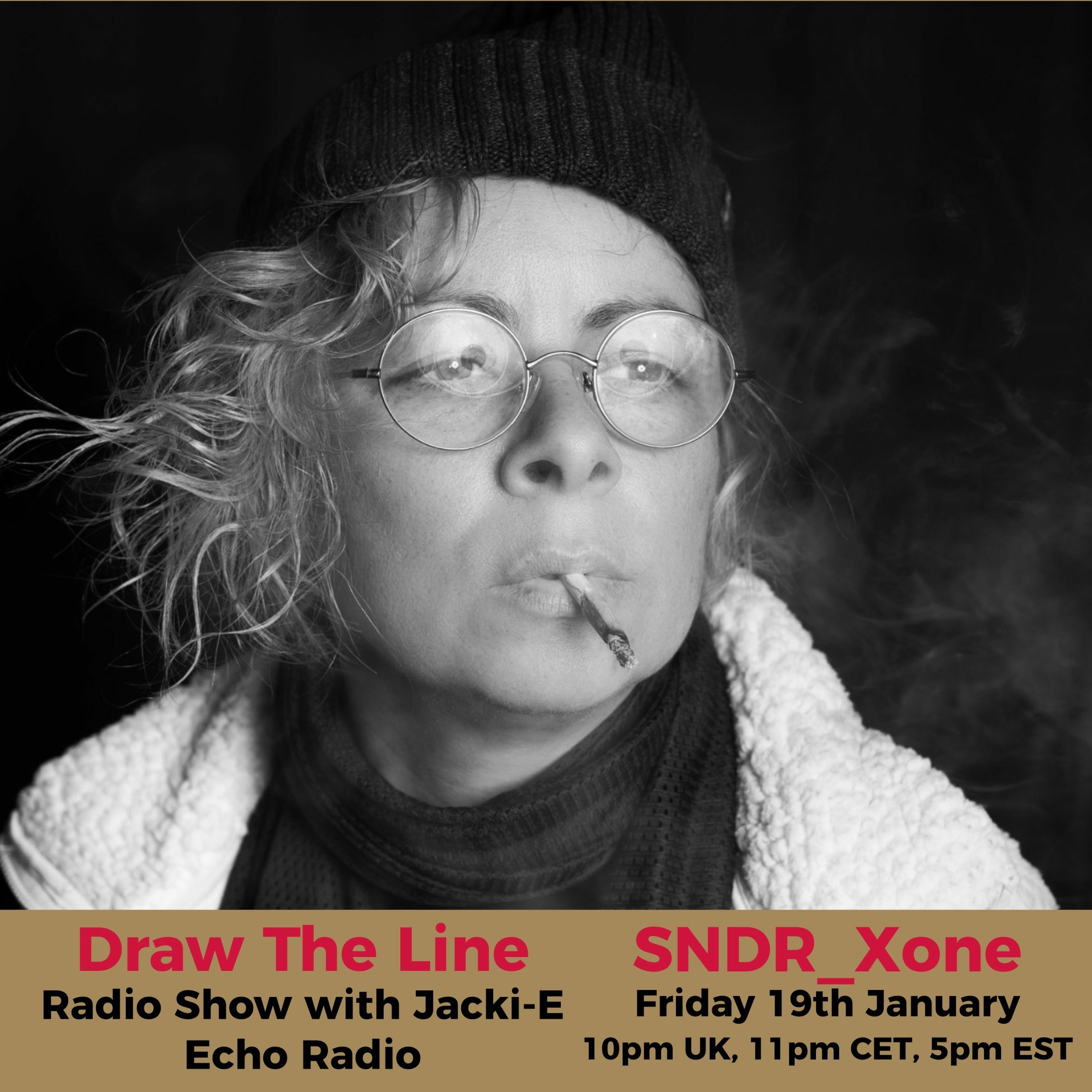 Jacki-E and Draw The Line Radio Show