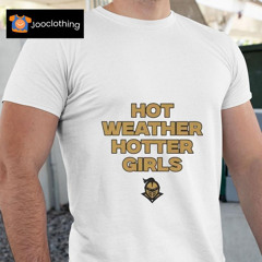 Ucf Knights Hot Weather Hotter Girls Shirt