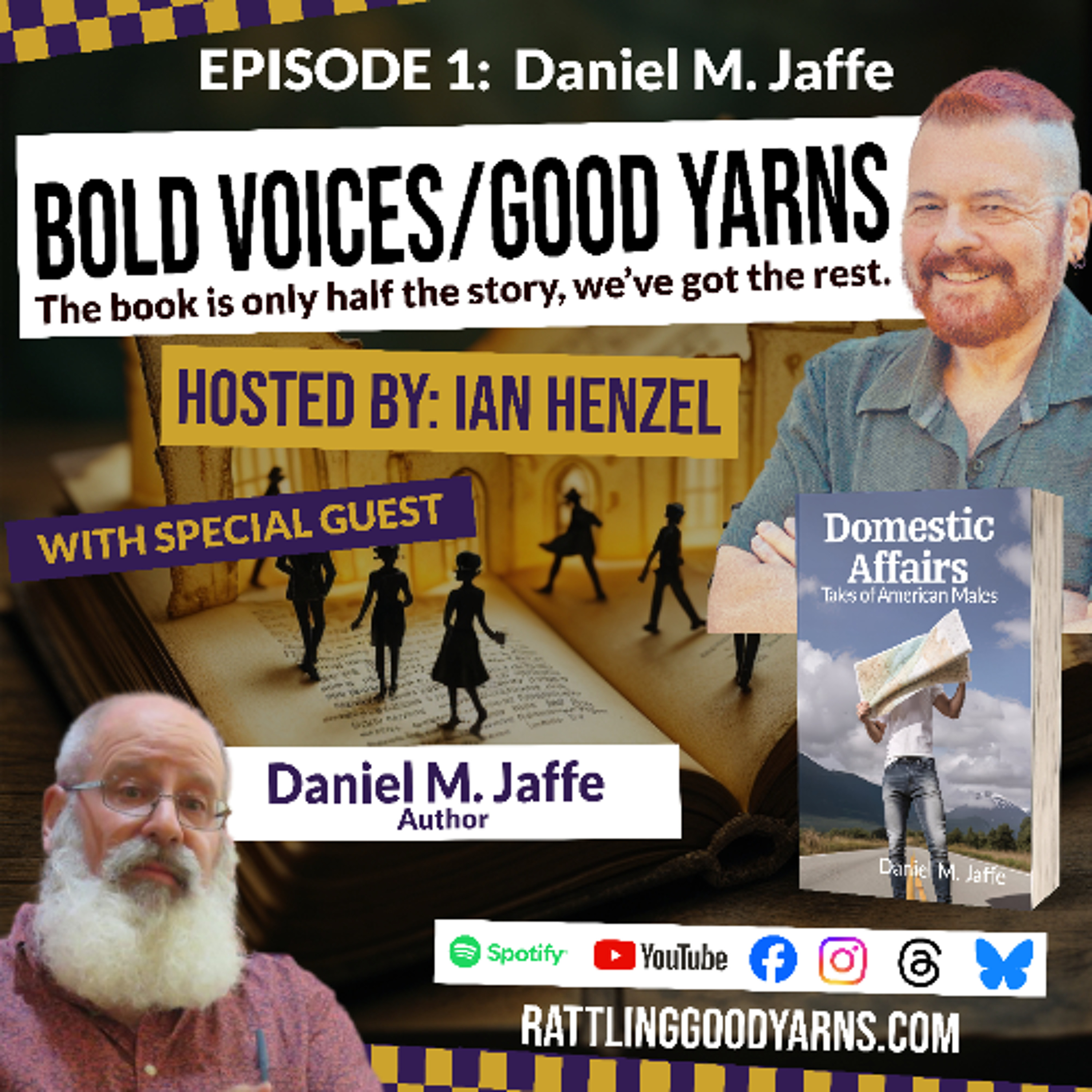 cover of episode Daniel M. Jaffe: Writing, Identity & Belonging - Ep 1
