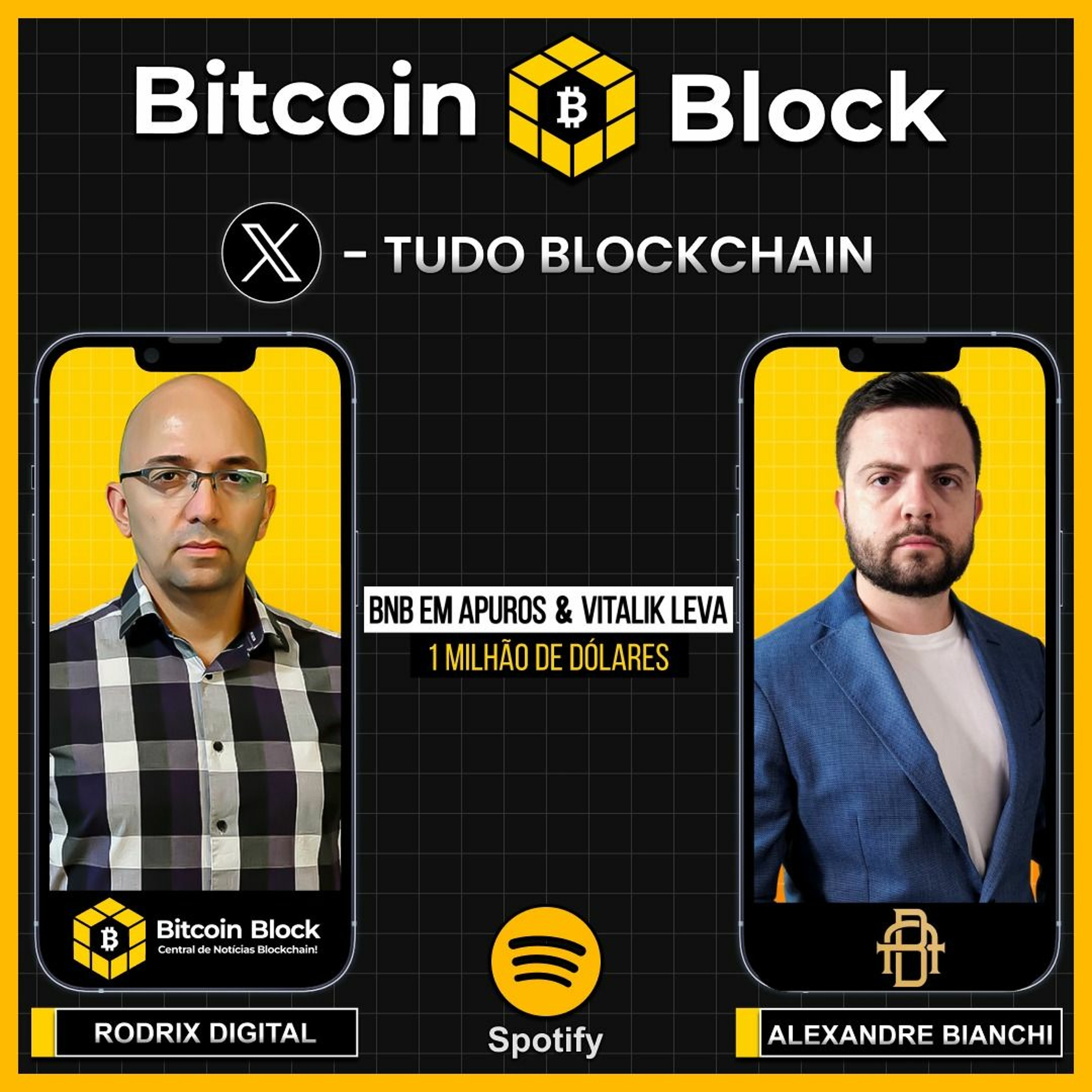 BNB em apuros & Vitalik leva 1 Milhão de dolares | Podcast Giro de Notícias