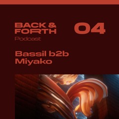 Back&forth Podcast 04: Bassil b2b Miyako