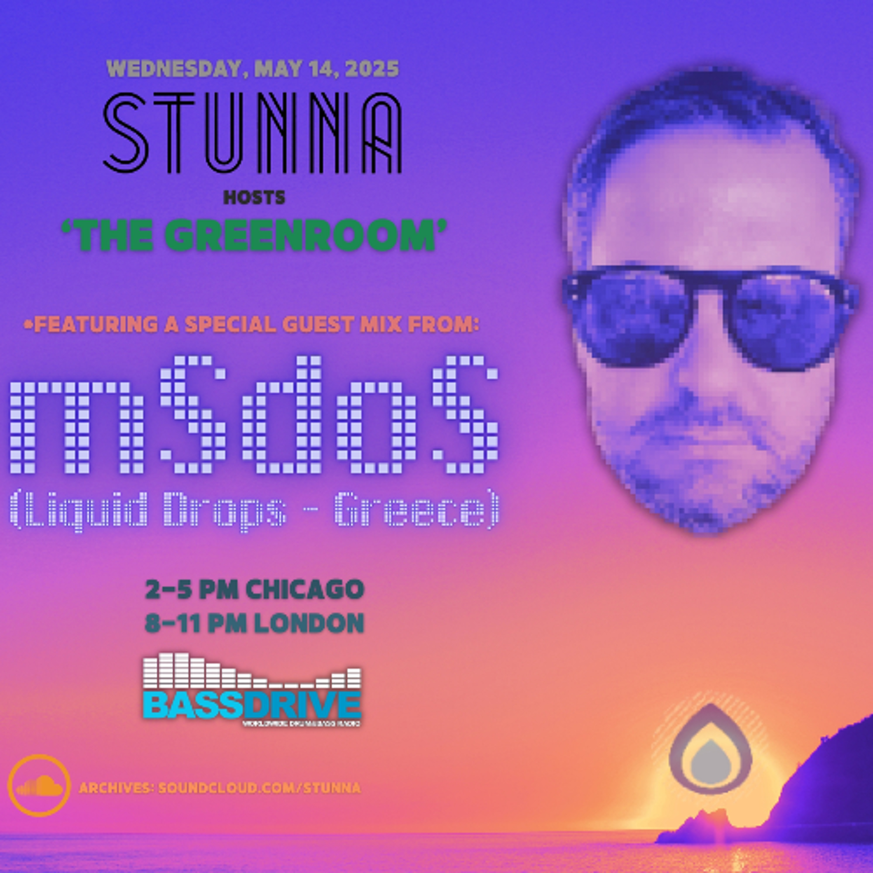 STUNNA Hosts THE GREENROOM with mSdoS Guest Mix May 14 2025 episode artwork