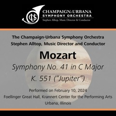 Symphony No. 41 In C, K. 551 (“Jupiter”) - Mozart