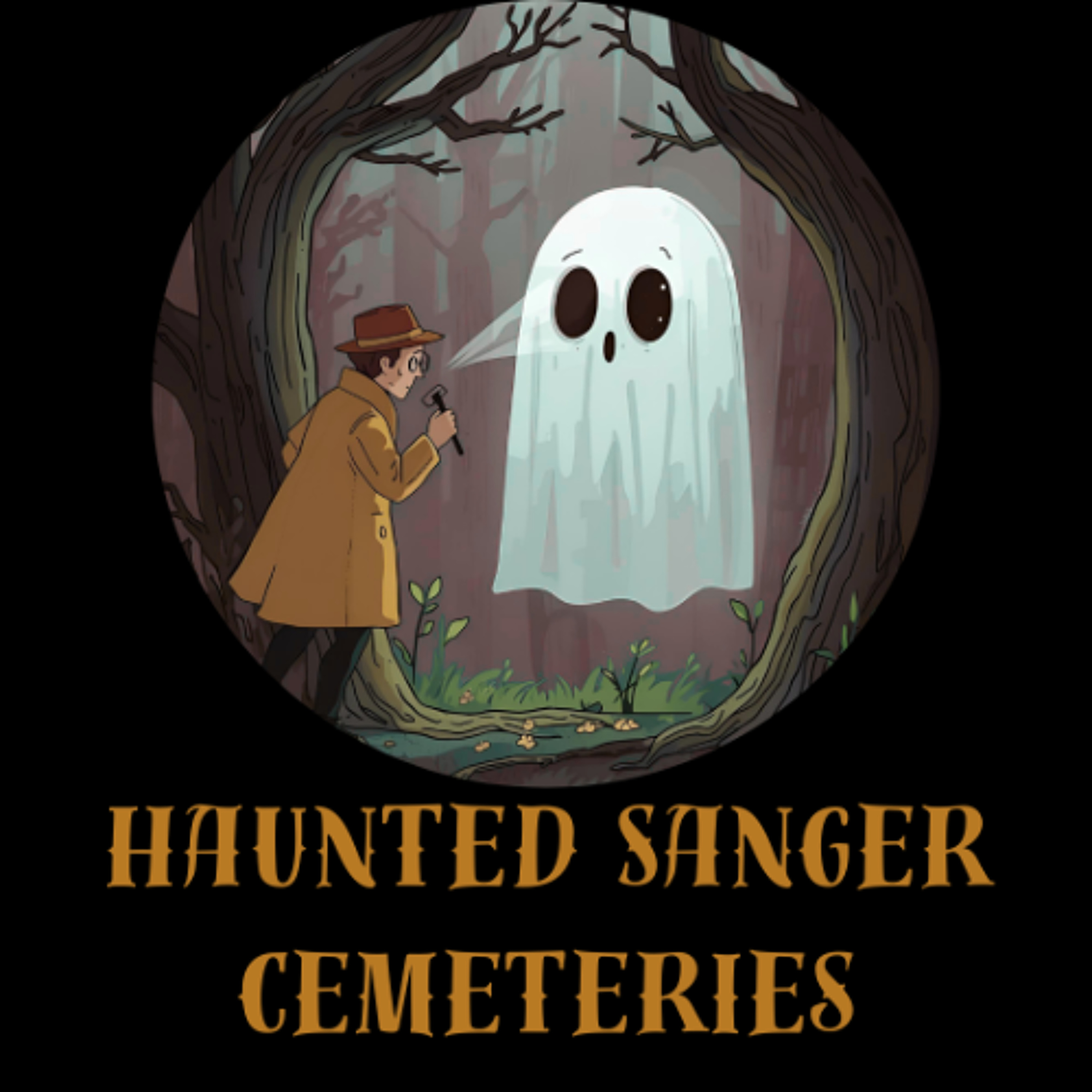 107. Haunted Sanger Cemeteries episode artwork