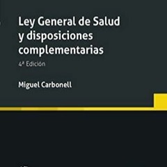 kindle onlilne Ley General de Salud y disposiciones complementarias 4? Edici?n