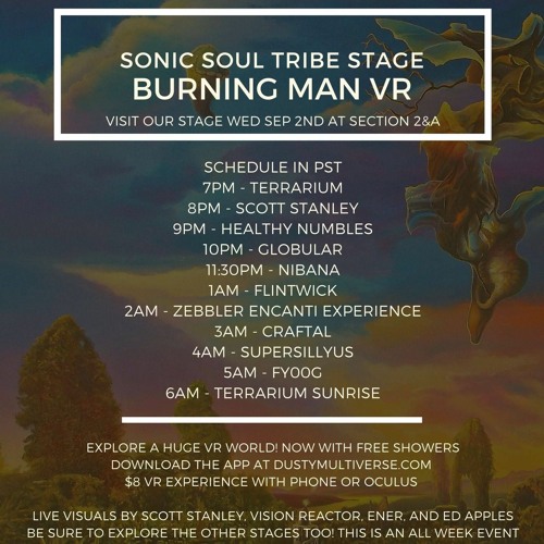 Nibana Live @ Burning Man VR
