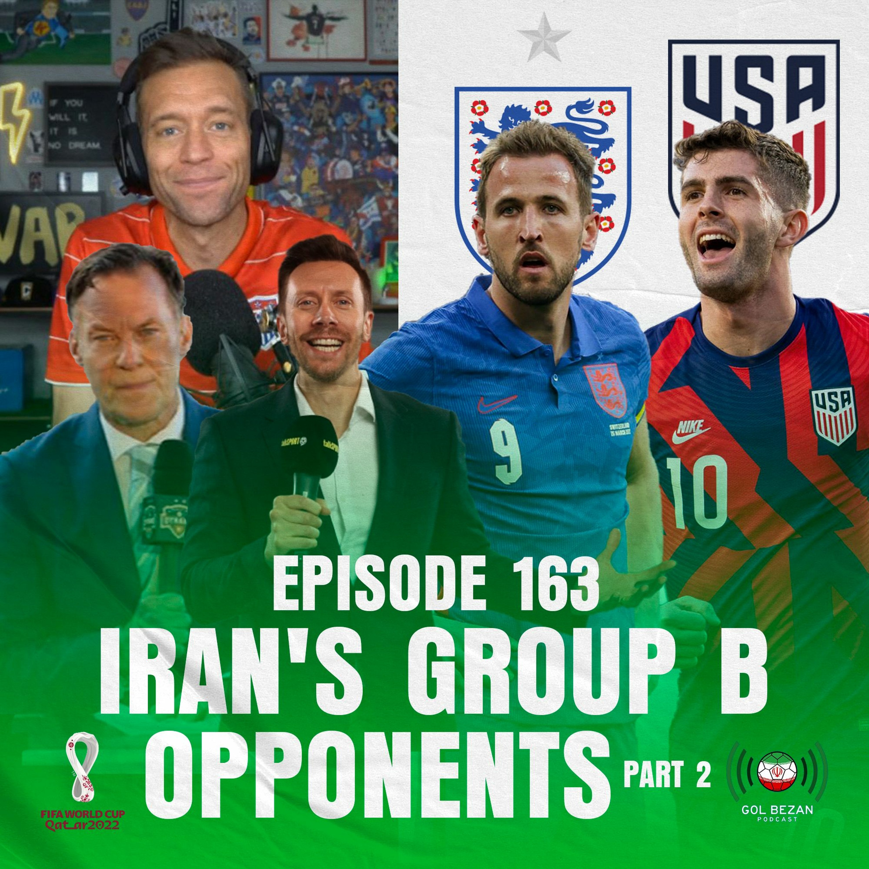 ENGLAND & USA | Iran's Group B Opponents Part 2 | 2022 FIFA World Cup